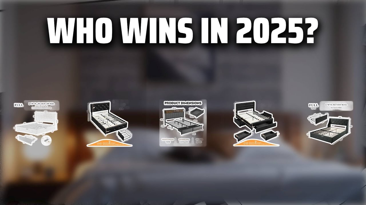The Top 5 Best Full Size Bed Frame in 2025 - Must Watch Before Buying!