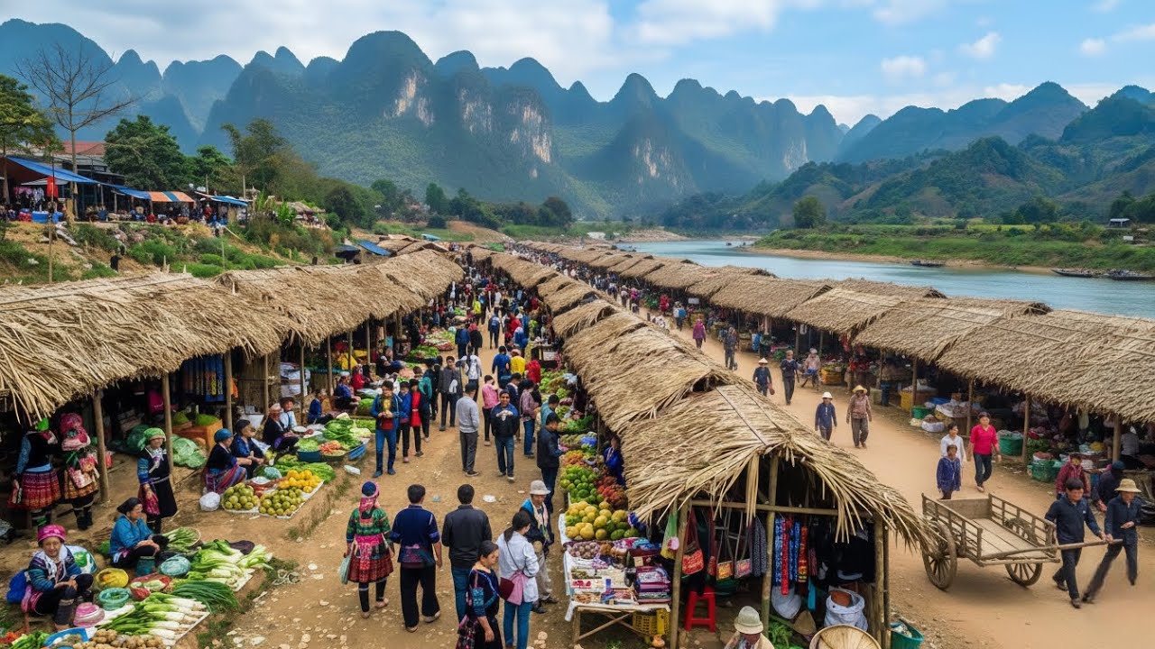 A Journey Through Bao Nhai Market's Vibrant Traditions
