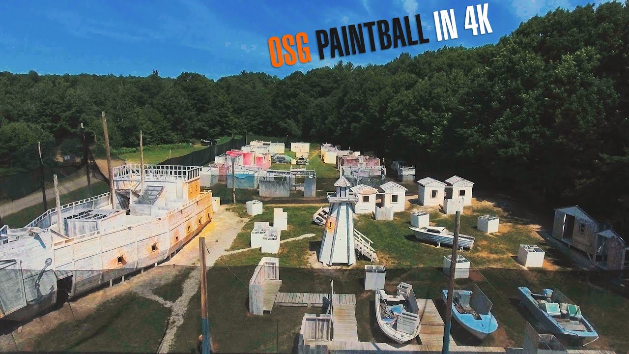If You Build it, They Will Come. OSG Paintball in 4k
