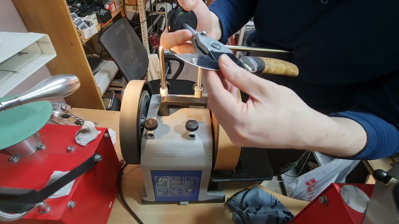 Охотничий нож из стали Elmax . #sharpening #заточка #заточканожей #екб #ножи