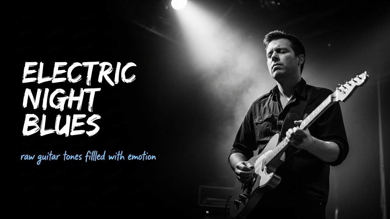 Jimi Hendrix, Clapton, SRV Inspired Electric Grit Soul Blues Rock Night Frequency