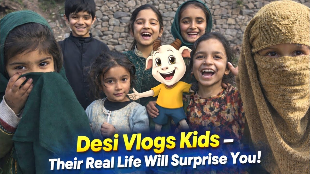 Desi Village Kids 🥳🤩– Their Real Life Will Surprise You!