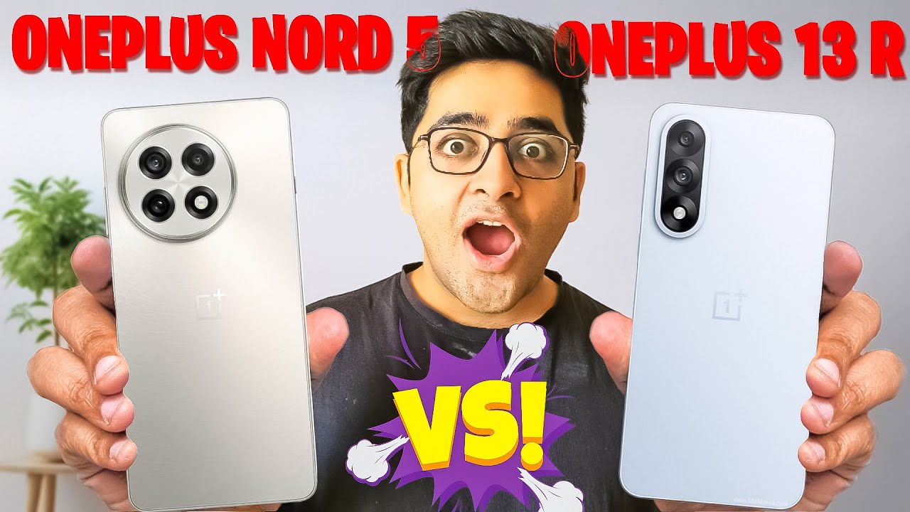 OnePlus Nord 5 vs OnePlus 13R - Best OnePlus Phone To Buy during Flipkart Big Billion Days 2025