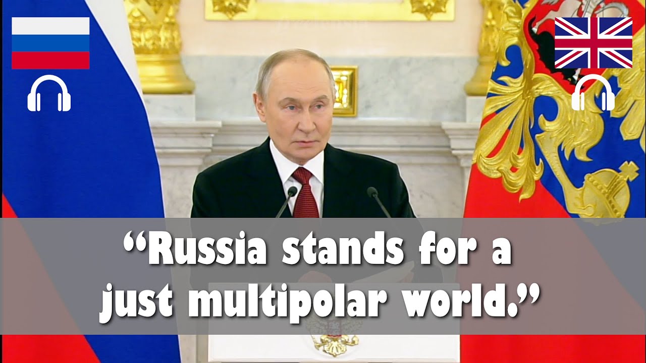 Обращение Путина к новым иностранным послам в Кремле