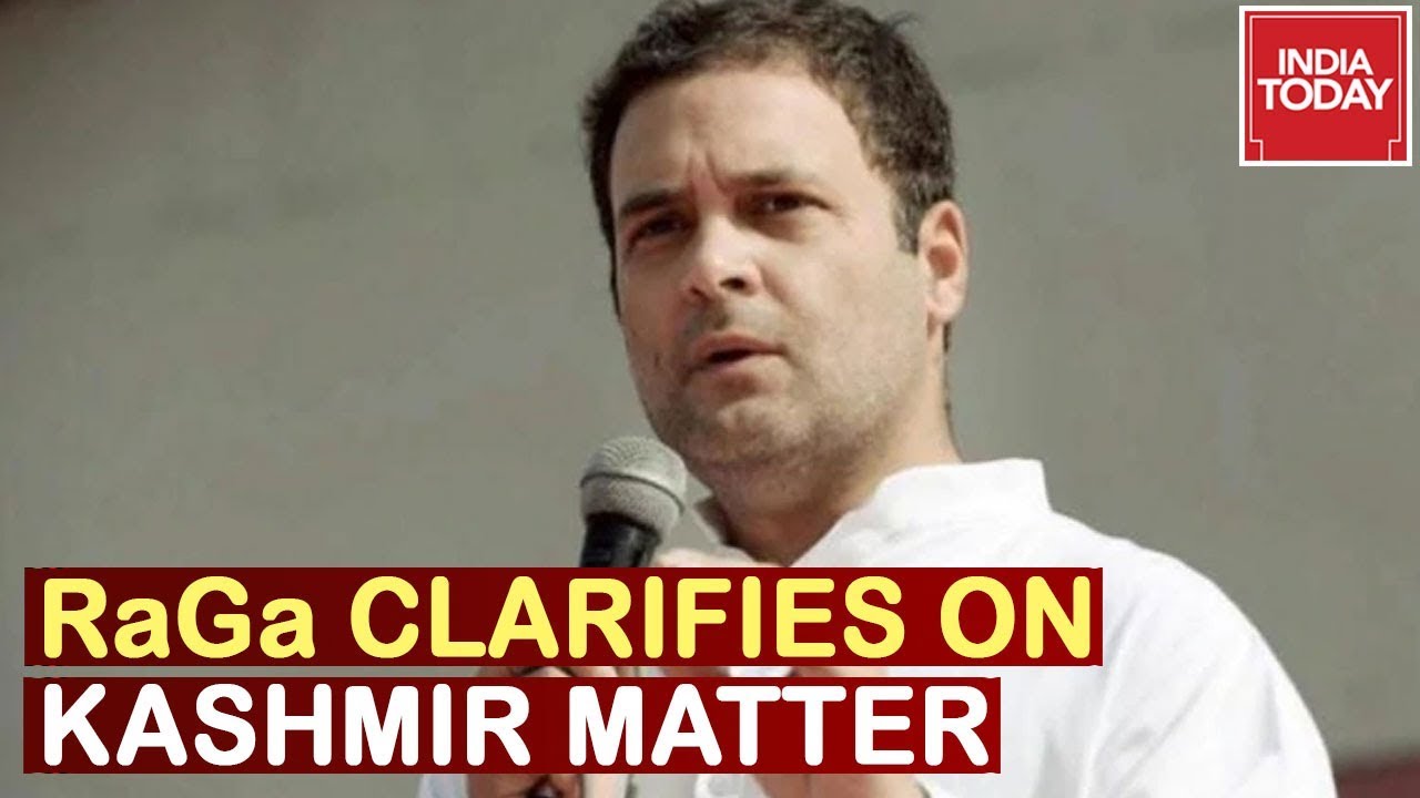 Rahul Gandhi Says Kashmir Internal Matter, Pakistan instigating Violence In Valley