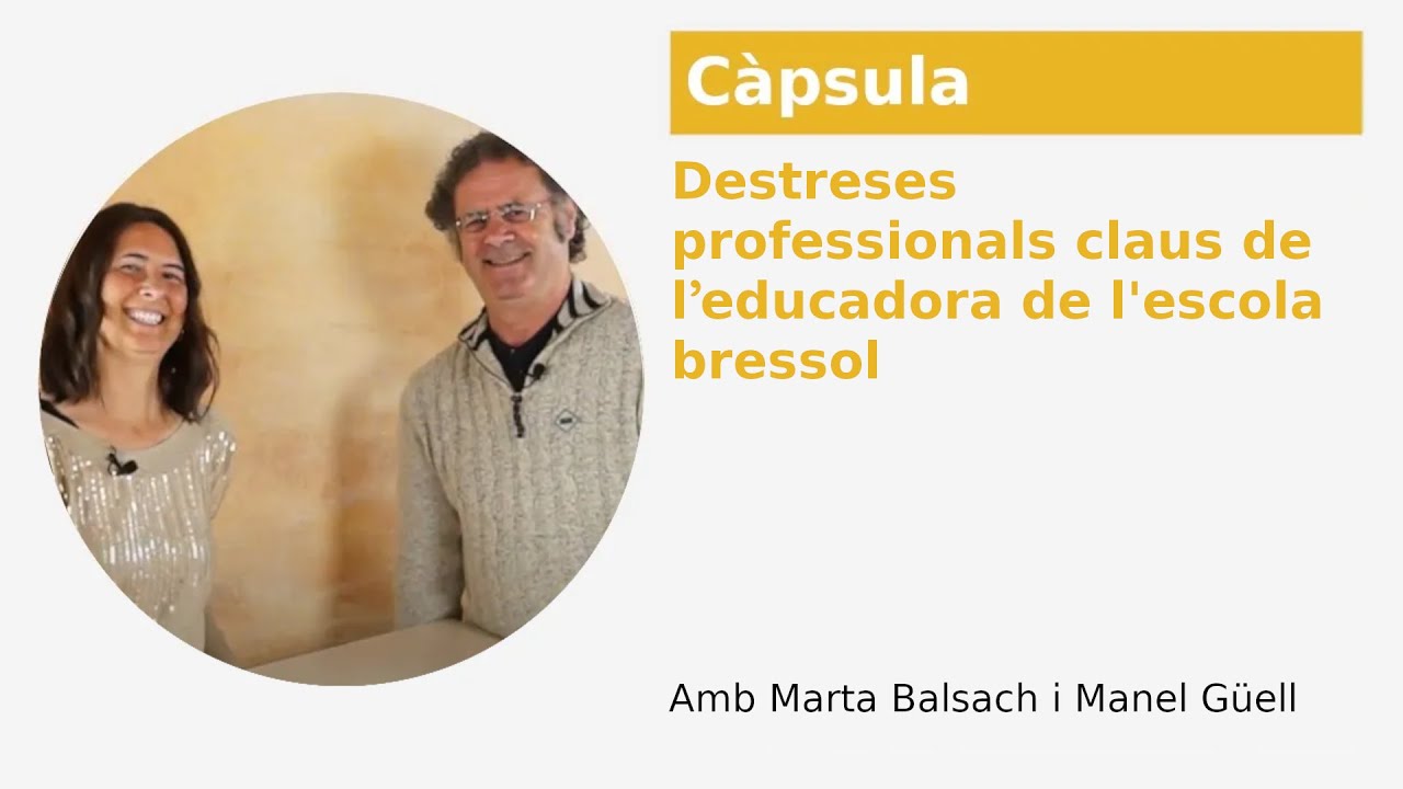 Destreses professionals claus de l’educadora de l'escola bressol