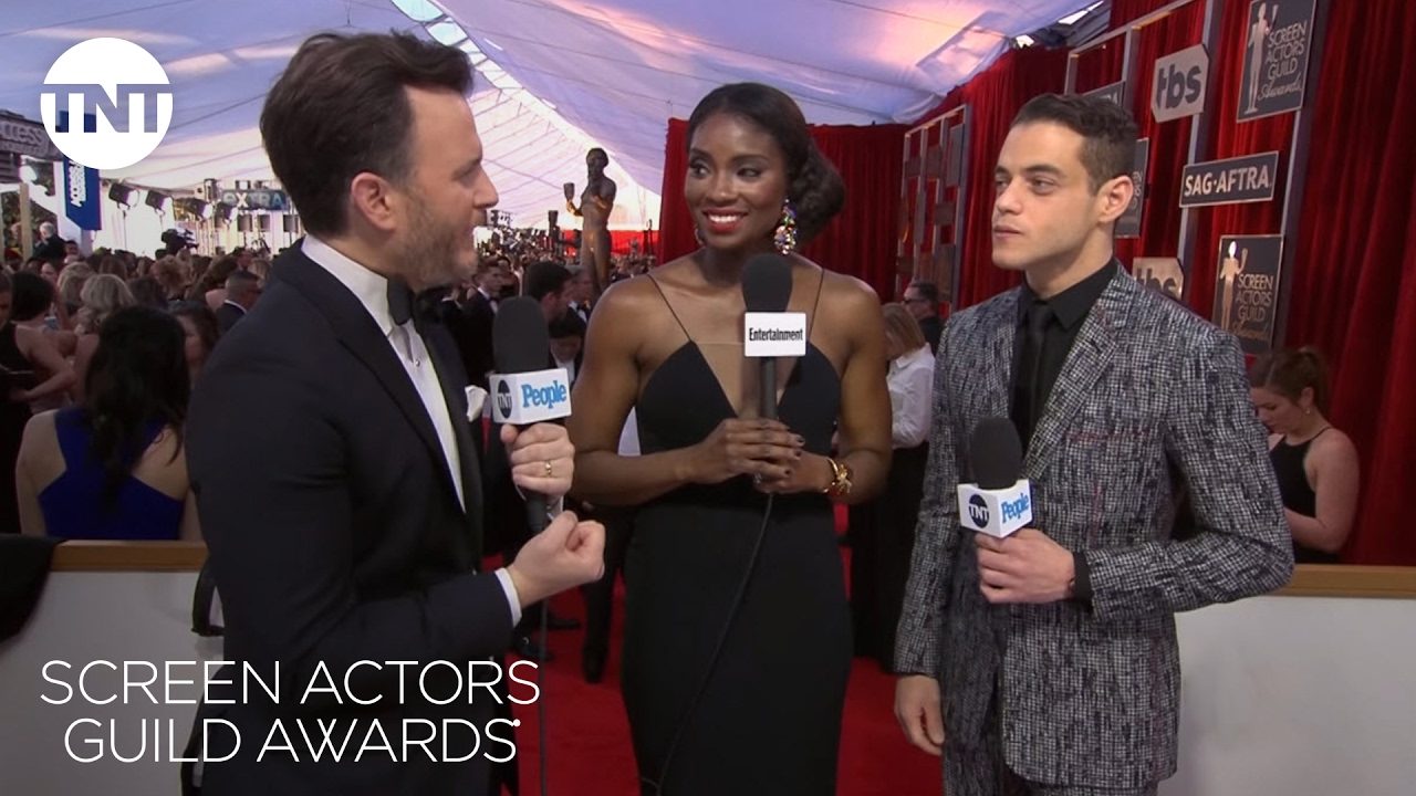 Rami Malek: Red Carpet Interview | 23rd Annual SAG Awards | TNT