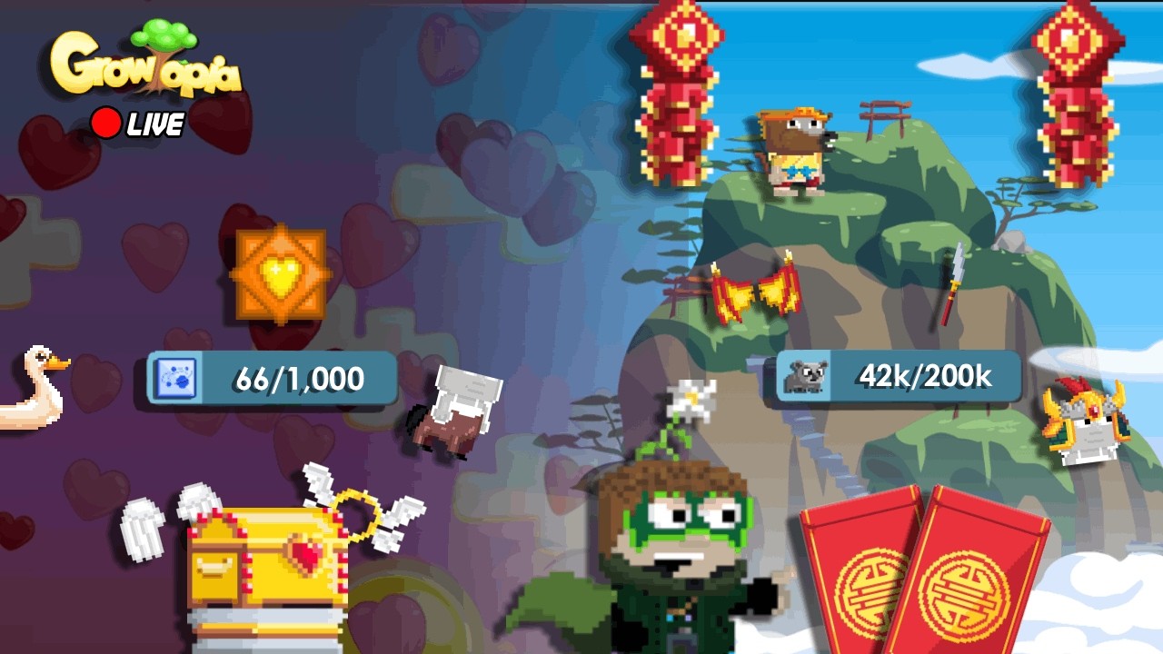 🍊Jacked Horse come back on CNY for Jack of All Trade🍊 | Growtopia Live