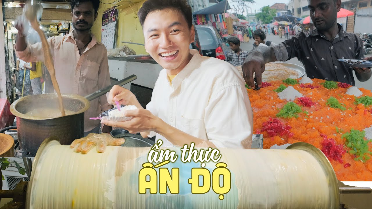 🇮🇳Ngỡ ngàng trước cách chế biến lạ kỳ |Du lịch ẩm thực Ấn Độ #5