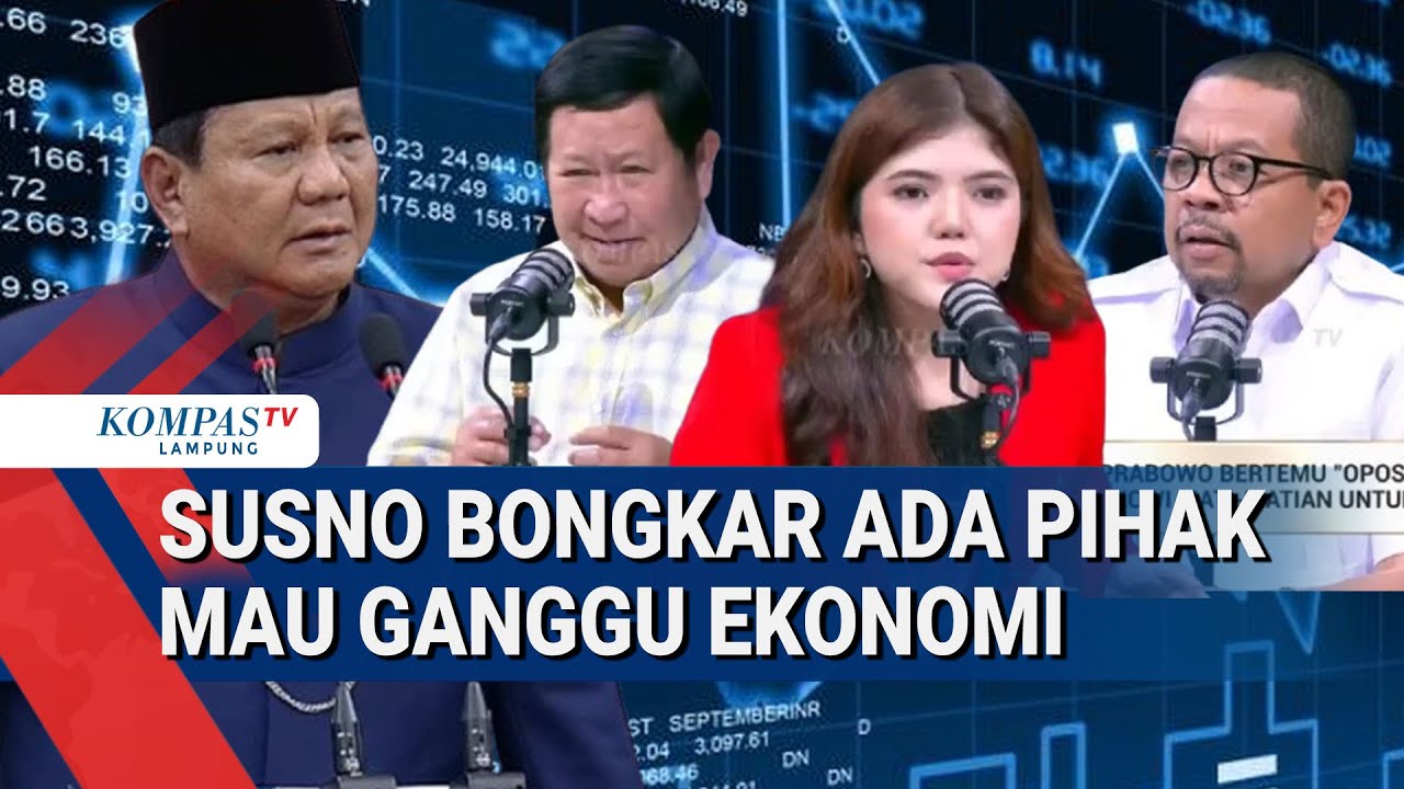 Susno Duadji Buka-bukaan, Prabowo Sebut Ada Pihak yang Sengaja Guncang Ekonomi