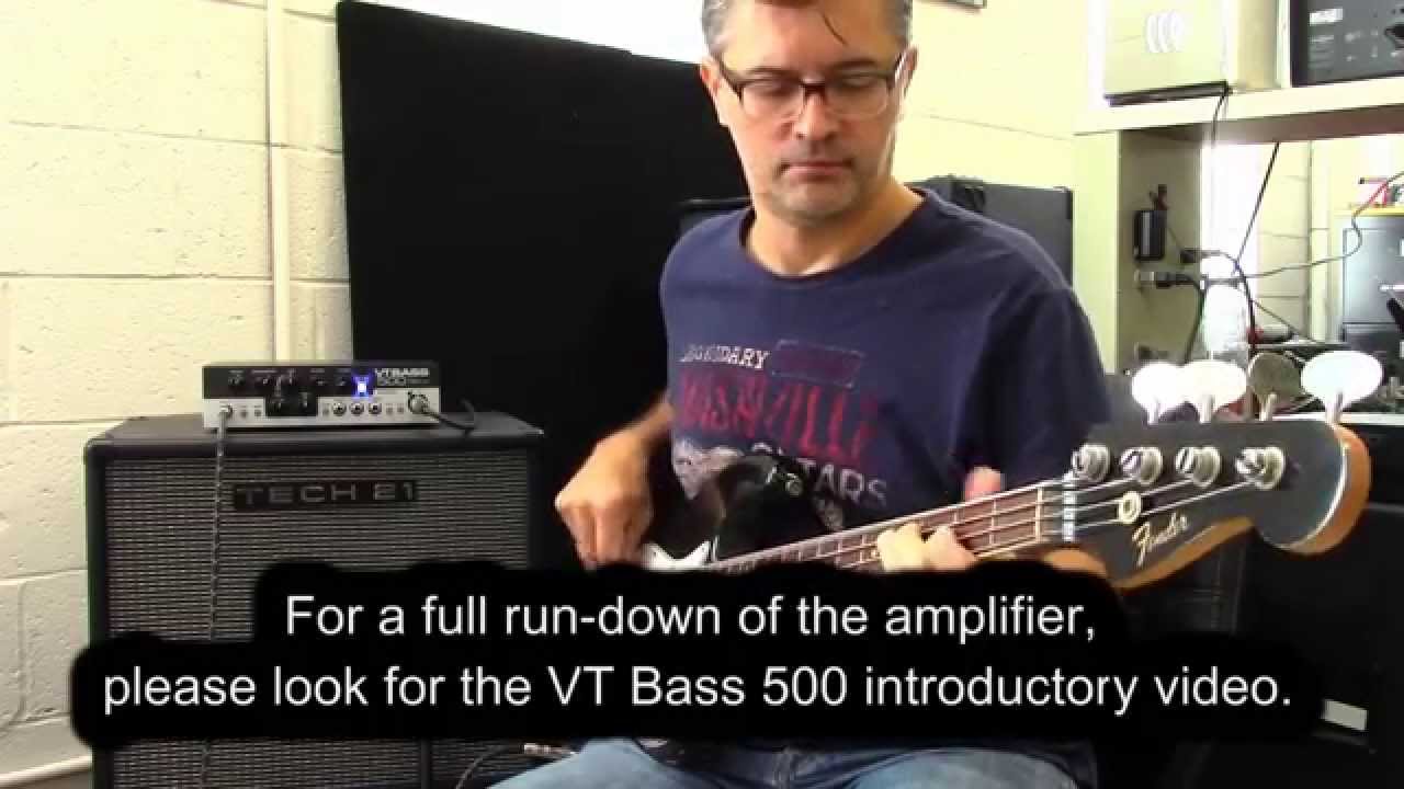 Tech 21 VT Bass 500: Rush-style Setting