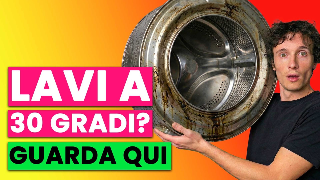 NON lavare i vestiti a freddo! (Ecco cosa succede davvero)