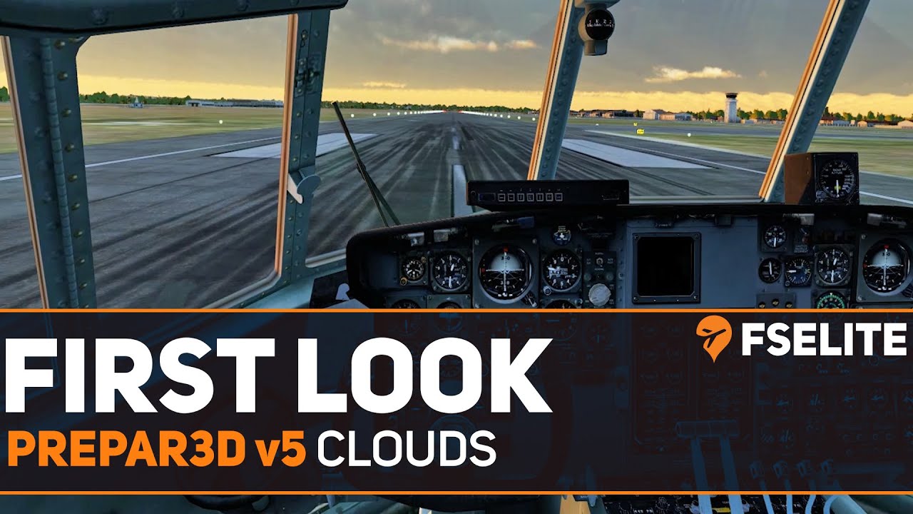Prepar3D v5 Clouds: The FSElite First Look