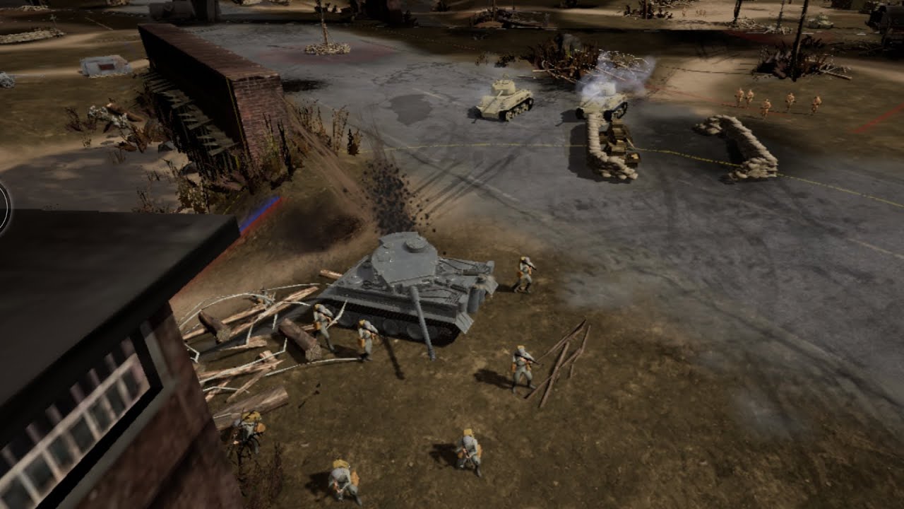 War alert WW2 PvP - How to counter attack U.S army by using there bunker and tanks
