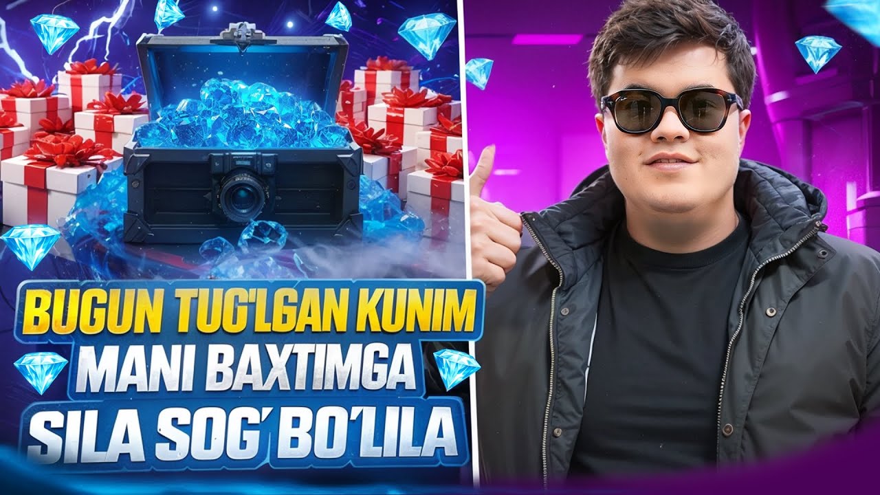 🔥5K BO'SEK 5000 ALMAZ BERAMAN 31-YANVARGACHA | LIVE!” SHOXAZIZKU_MLBB