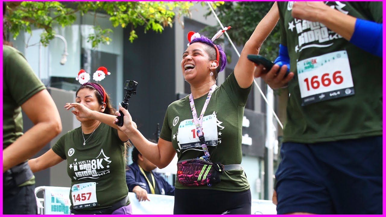La ultima carrera del año 2022, La vuelta a San Isidro 8K (Lima-Peru) | Femynna
