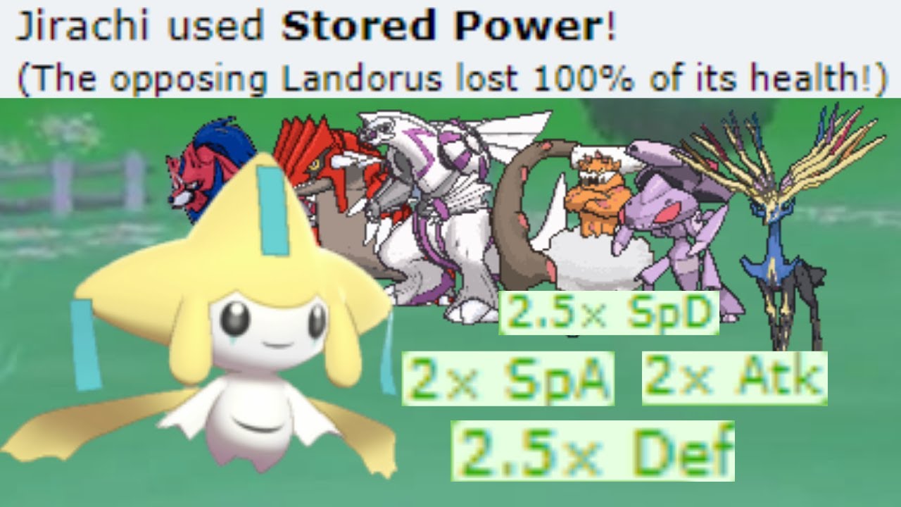 Jirachi sweeps Uber tier | Pokemon Showdown sweep