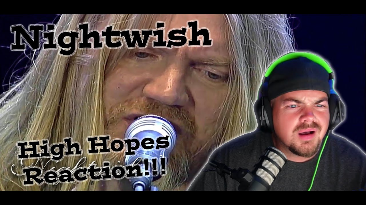 Nightwish - High Hopes - Reaction - MARKO IS AMAZING!!!