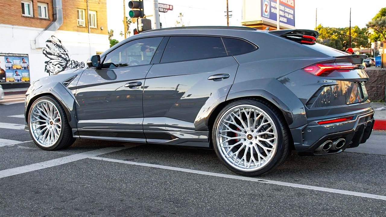 Nardo Grey Widebody Lamborghini Urus!