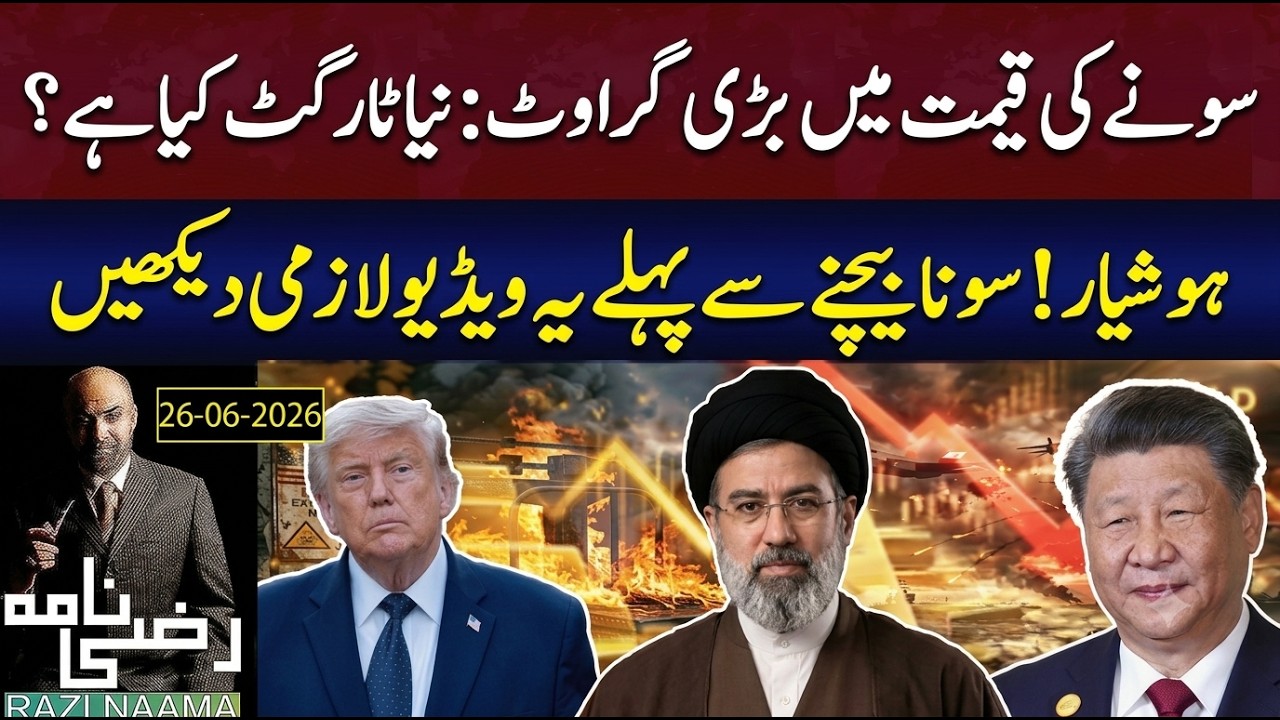 Iran-US Agreement: The End of High Gold Prices? | Rizwan Razi