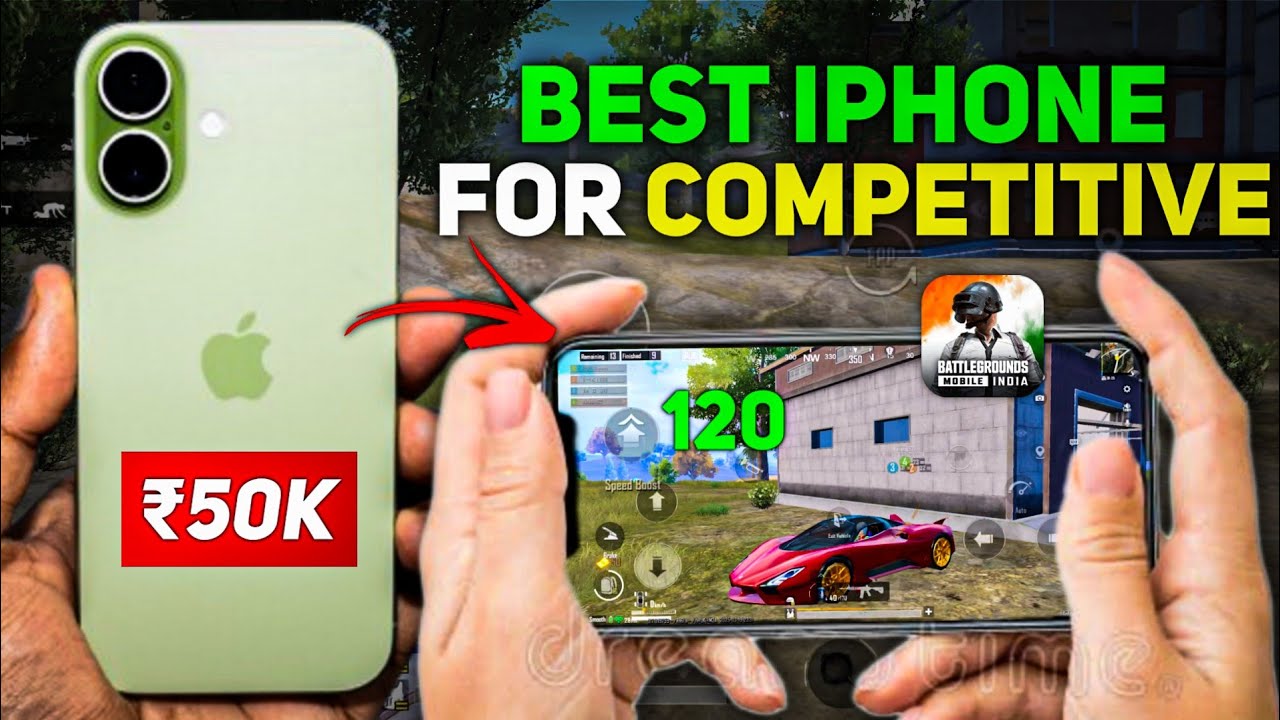 Best 120FPS iPhone for Bgmi Competitive🔥Best iPhone for Gaming