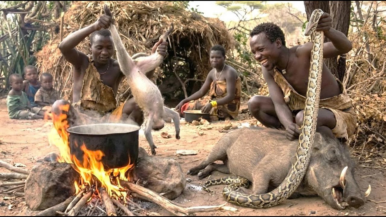 Ancient Life Revealed: How the Hadzabe Hunt, Cook, and Survive in the Wild
