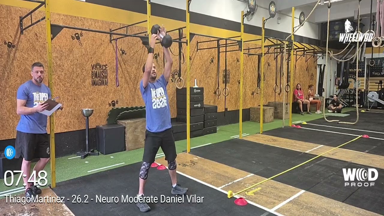 26.2 - Open Daniel Vilar Neuro Moderate - Crossfit Dádiva 