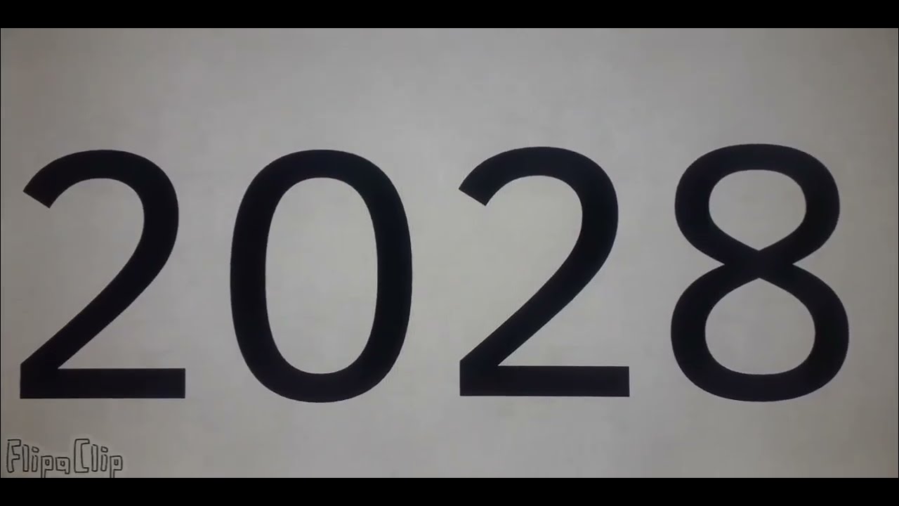 Contagem Regressiva Para Feliz 2028