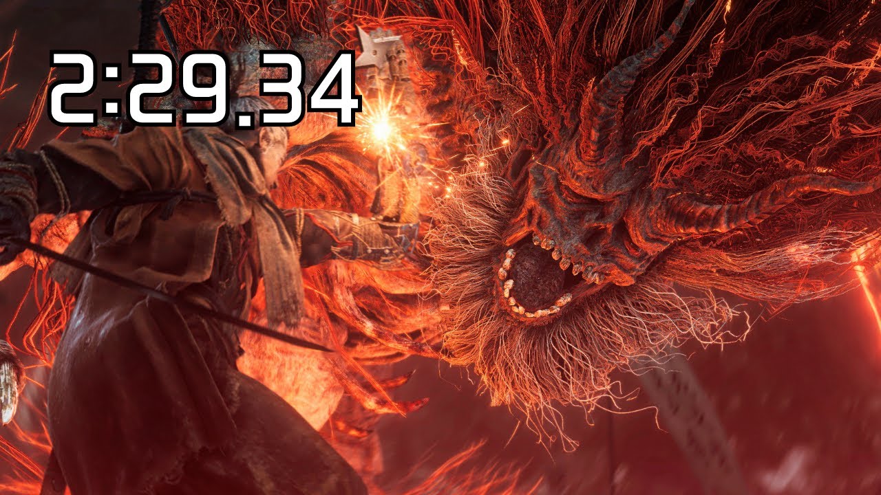 Sekiro - Demon of Hatred 2:29.34 (Reflection Boss Speedrun)