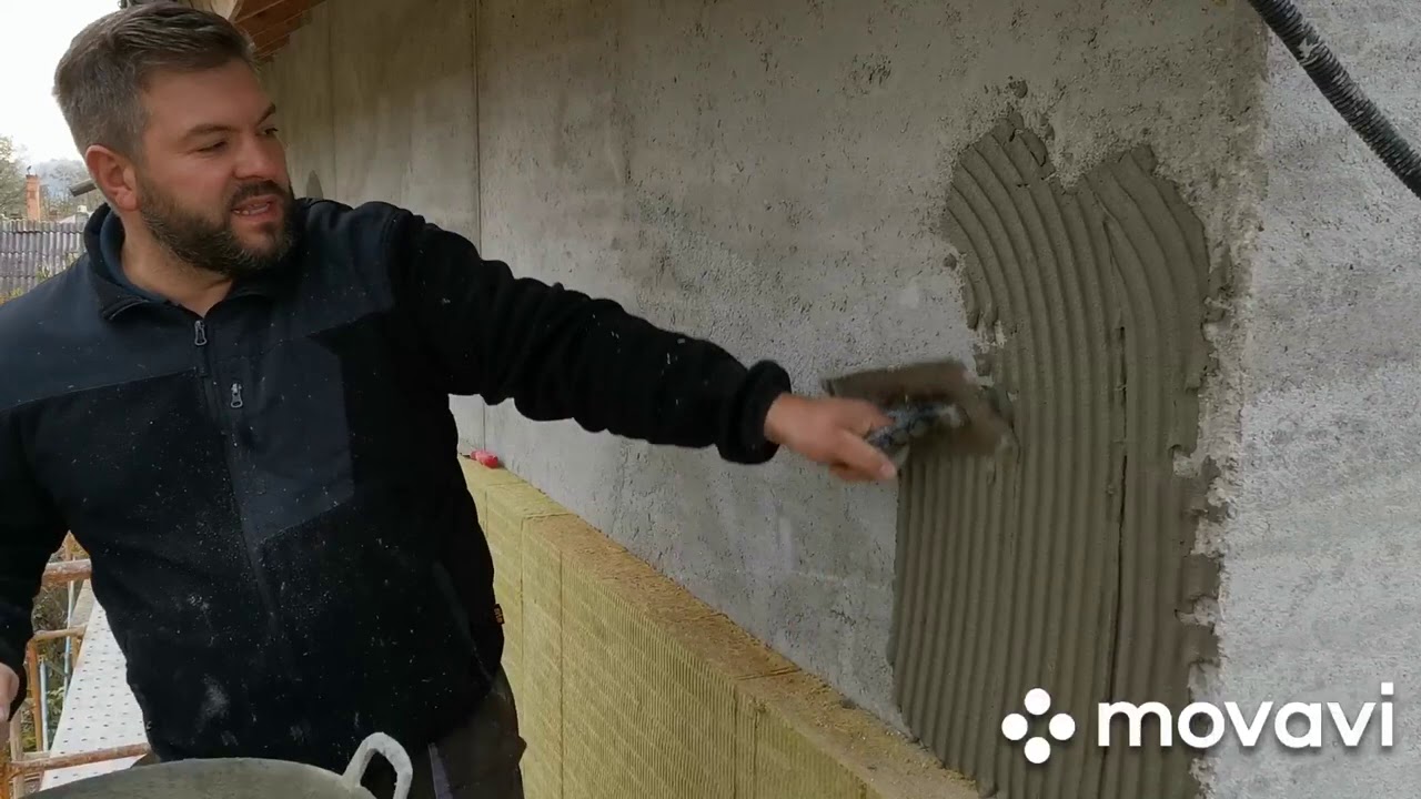 Proiect casa vecinului episodul 10, cum se face termosistemul la casă cu vată bazaltică.