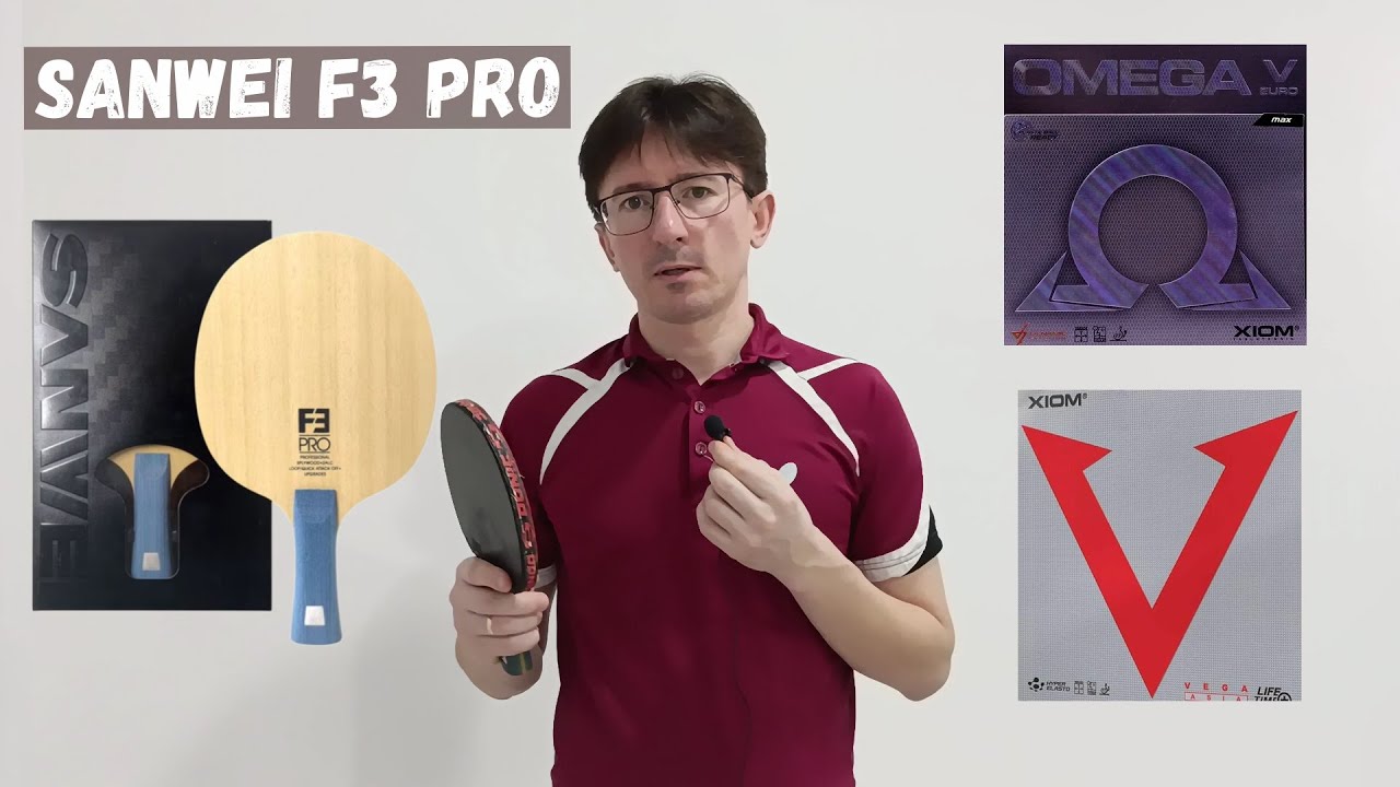 Обзор основания Sanwei F3 Pro с накладками Xiom Vega Asia и Xiom Omega V Euro