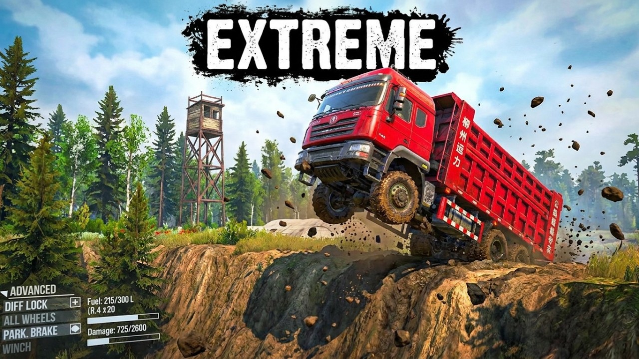 EXTREME OFF-ROAD BEGINS! Truck vs Terrain | MudRunner