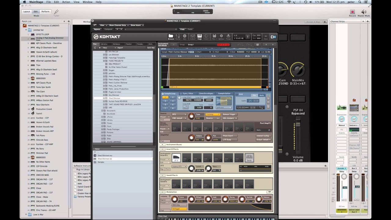 'Pete's Analog Shimmer Pads' Walkthrough