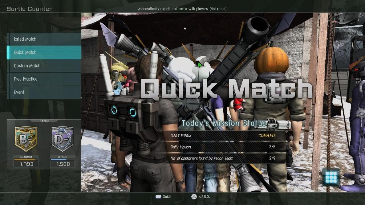 MOBILE SUIT GUNDAM BATTLE OPERATION am not doing so hot