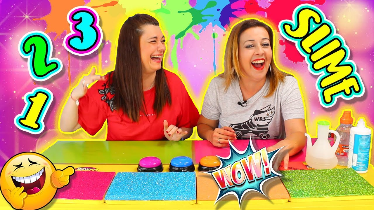 1 2 3 SLIME !! Slime Challenge | Juegos con Slime !