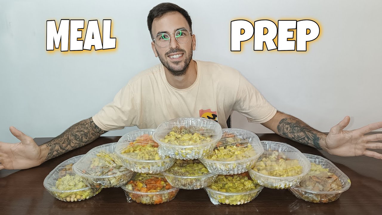 MEAL PREP CON POLLO Y VERDURAS - PILA TE COCINA