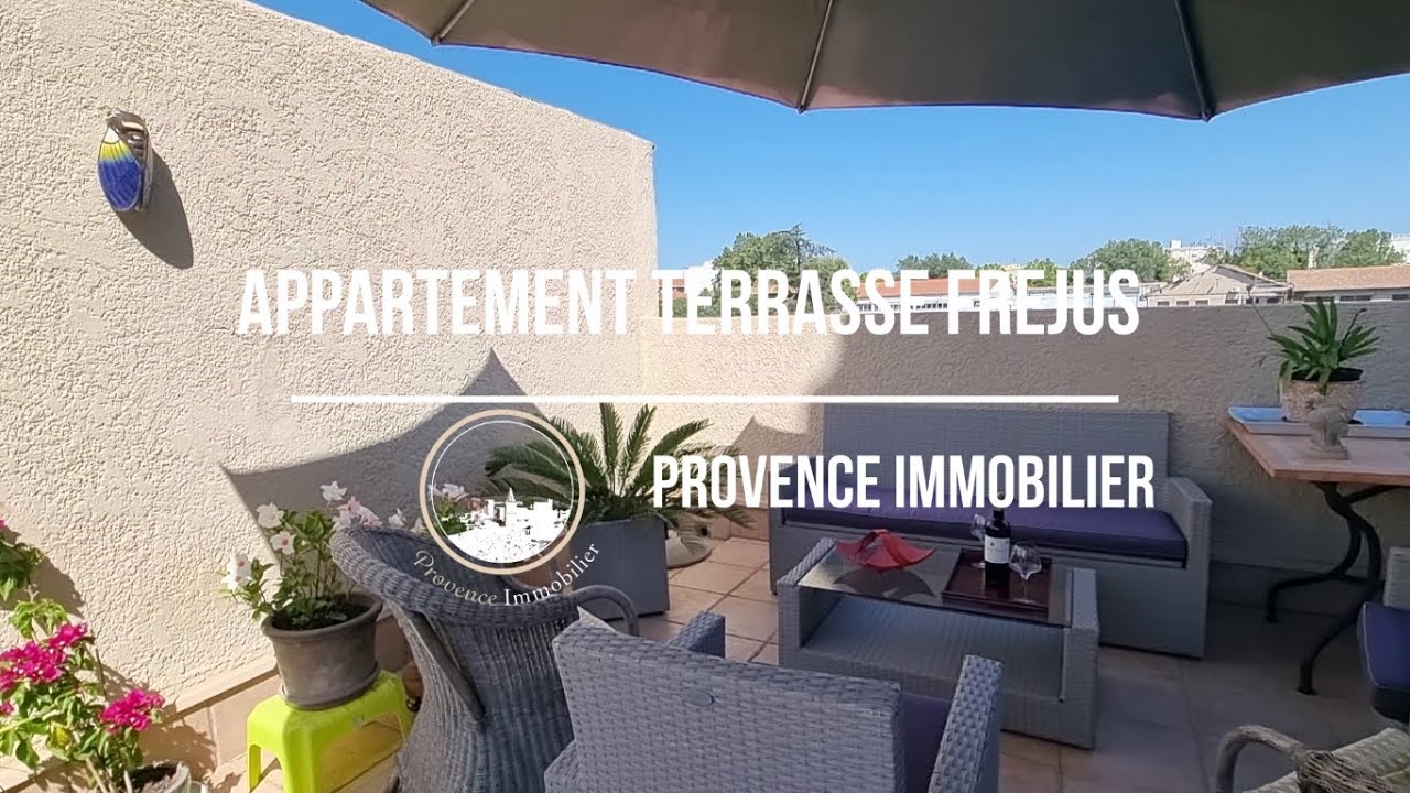 Appartement T3 terrasse jardin Frejus   Provence Immobilier