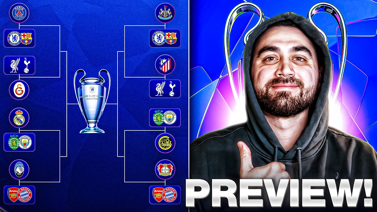 UEFA Champions League Round of 16 Draw Preview