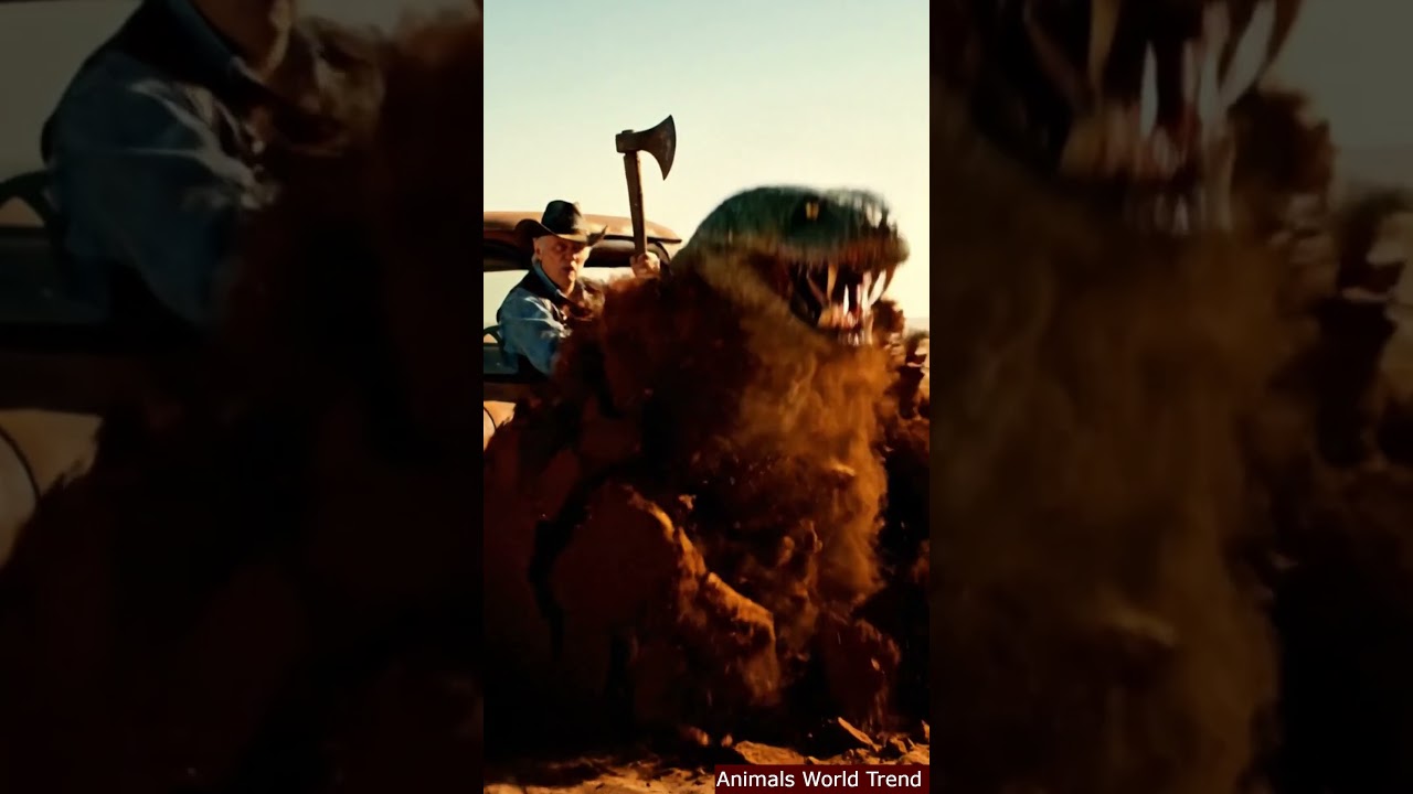 Old Man Rescues Giant Snake From Dust With Ancient Axe| Cinematic Short #shorts #snake #trend