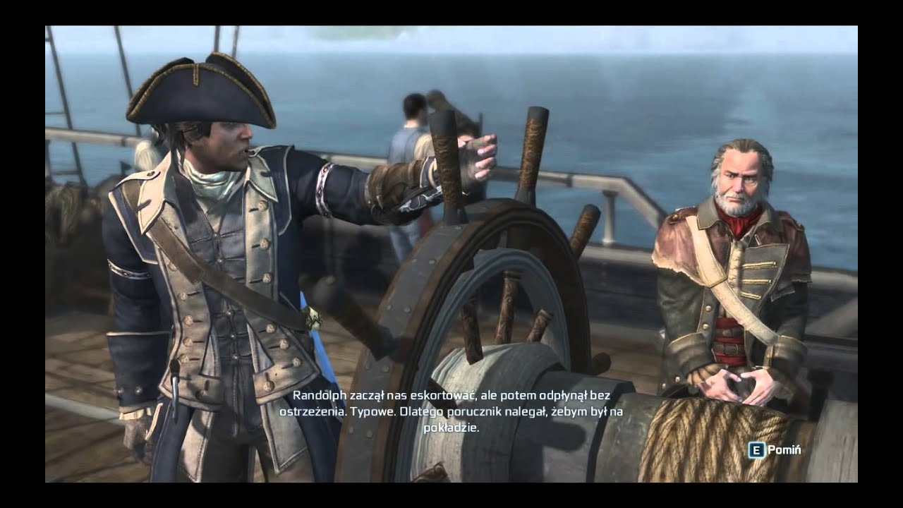 Zagrajmy w Assassin's Creed 3 #36 Misje Drewnianej Nogi Duch Wojny Akt 2 Francuski Odział