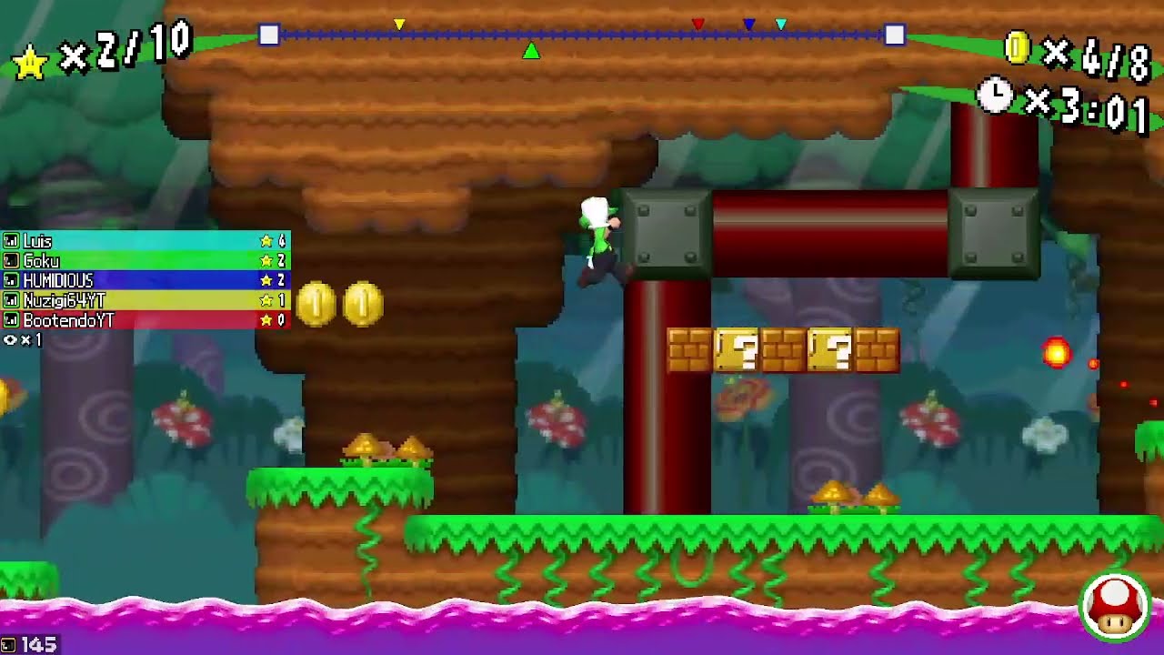 NSMB Mario Vs Luigi 2.0.2.0 UPDATE!!!