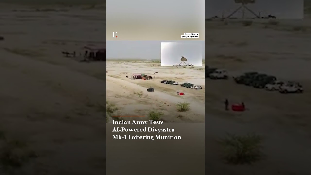 Indian Army Tests AI-Powered Divyastra Mk-1 Loitering Munition in Jodhpur | N18G