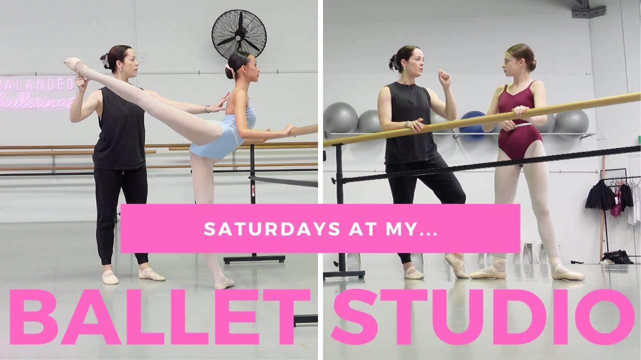 Ballet Vlog! Saturdays at my studio...