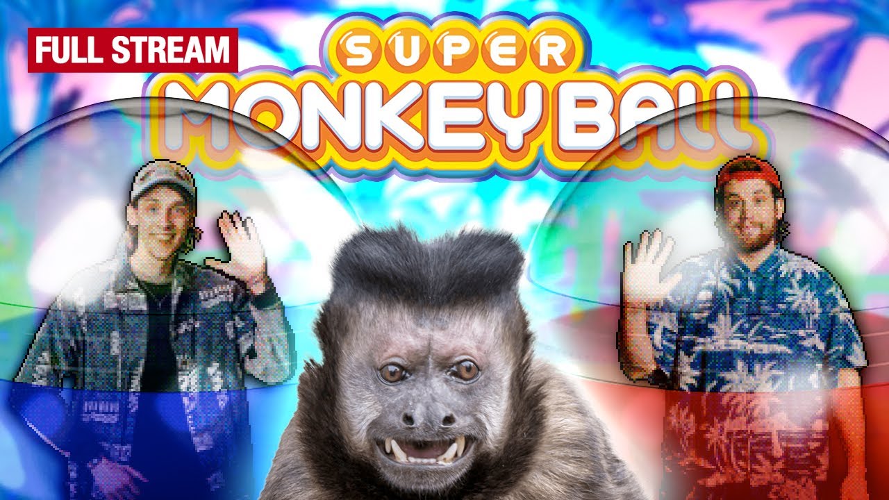 SuperMega Plays SUPER MONKEY BALL: BANANA MANIA