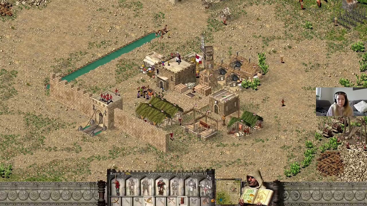 Ich spiele eine entspannte Runde Stronghold Crusader