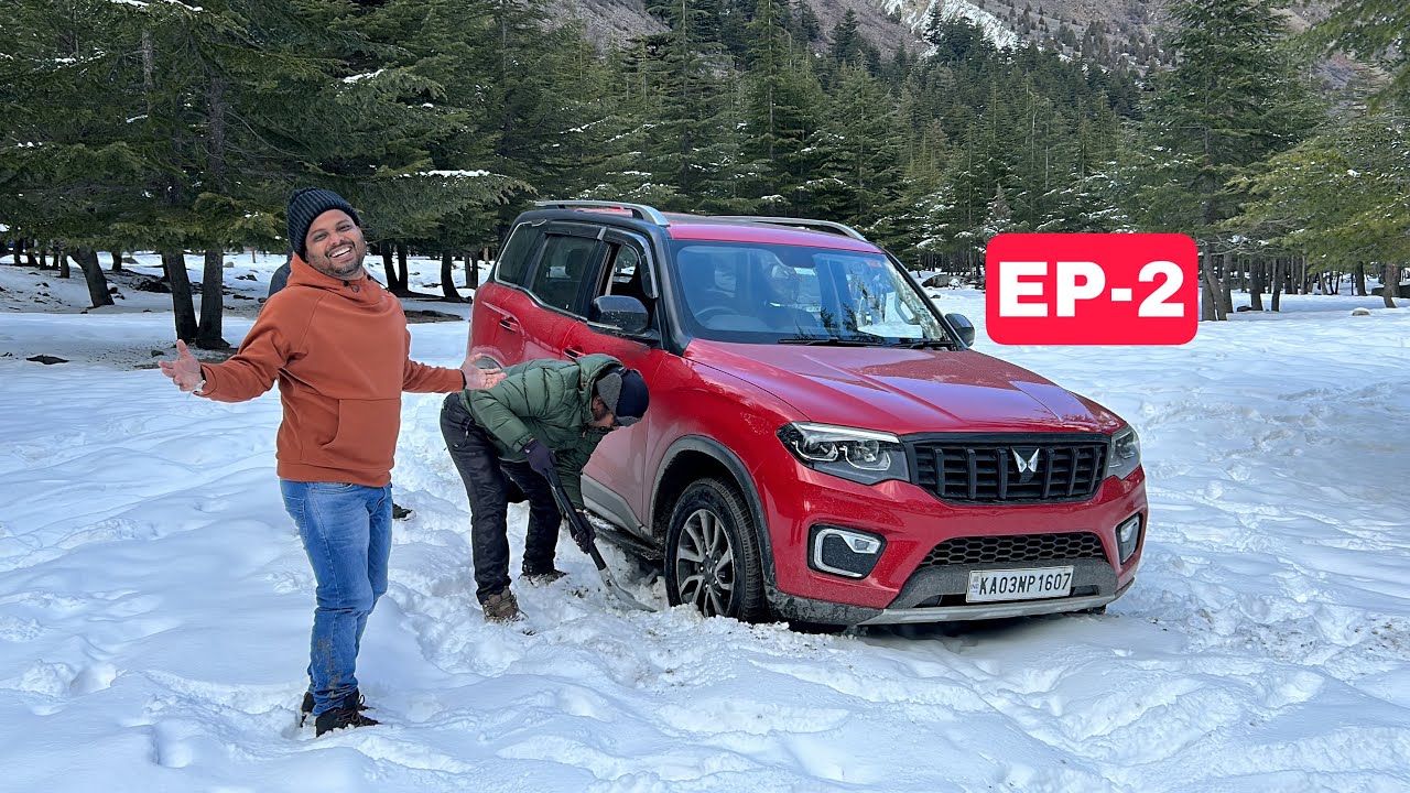 First Dangerous SNOW DRIVE on SCORPIO-N EP-2