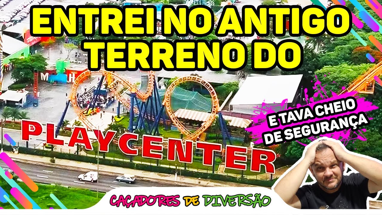 Entrei no antigo terreno do Playcenter e QUASE deu ruim! | Caçadores de Diversão