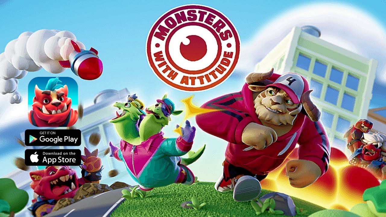 Monsters with Attitude: Online Smash & Brawl PvP Gameplay (IOS/Android)