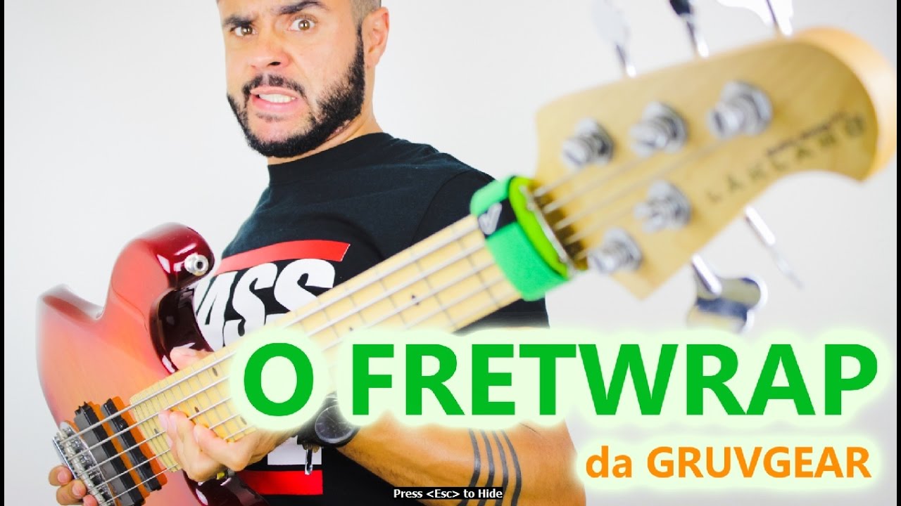 TUDO SOBRE O FRETWRAP da GRUVGEAR │ViniBass® HD