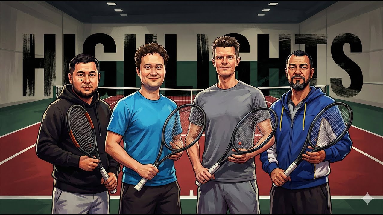 Akmal Muhtor - Bahtiyor Artem Tennis Match Highlights AO Tashkent Meridian18jan'26